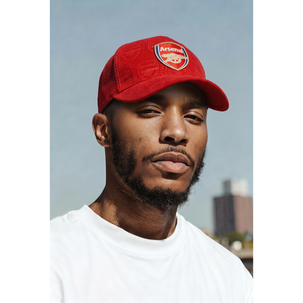 Unbranded Arsenal Red Baseball Cap - Picture 5 of 5